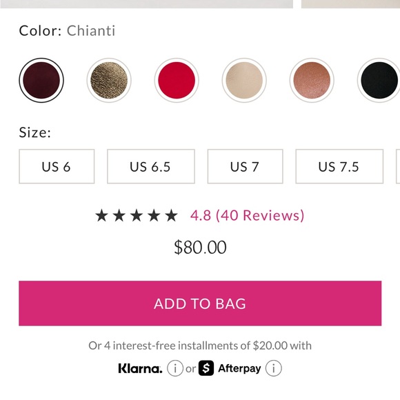 Kuri ballet flats size 9 vanilla bean - Picture 10 of 11